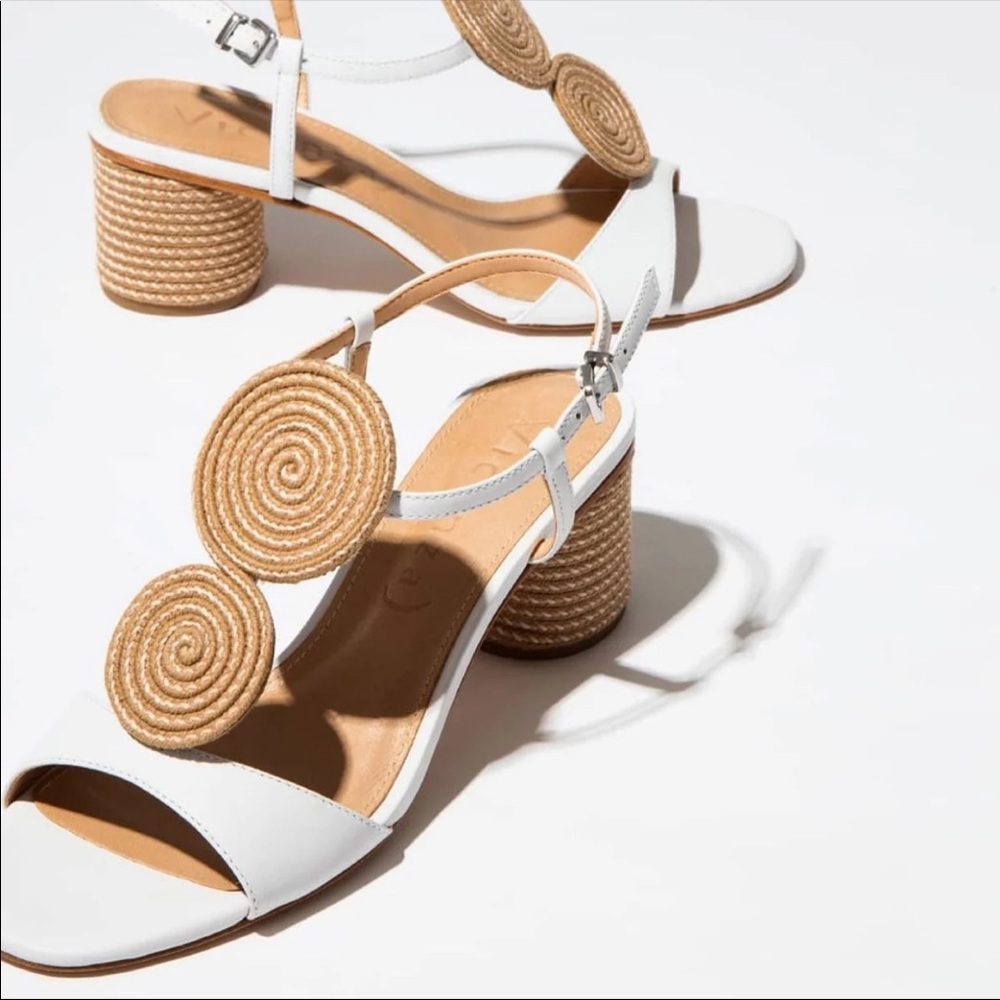 Anthropologie Vicenza Natural Rope Honduras Heels - Picture 4 of 11